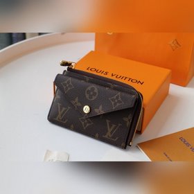 LV Многофункциональный карман для карт с застежкой-молнией, кошел