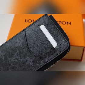 LV Многофункциональный карман для карт с застежкой-молнией, кошел