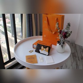 LV Кошелек для ключей Модель M62650 Ручная работа Элегантный и п