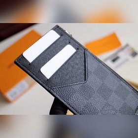 LV Coin Карточный чехол Монетник Модель M64038 Высочайшее качеств