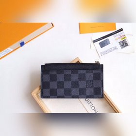 LV Coin Карточный чехол Монетник Модель M64038 Высочайшее качеств
