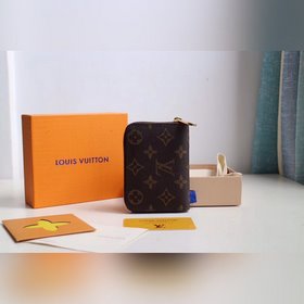 LV Zippy Кошелек Модель M64118 Сердце Кошелек Zippy изготовлен из