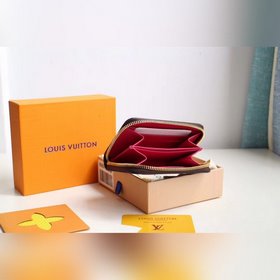 LV Zippy Кошелек Модель M64118 Сердце Кошелек Zippy изготовлен из
