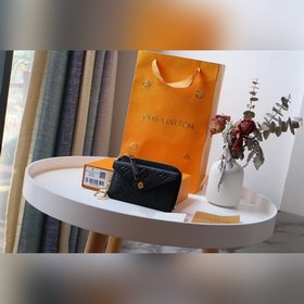 LV Многофункциональный чехол для карт с застежкой-молнией Модель 