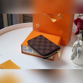 LV ZIPPY Кошелек на молнии Модель M60067 Идеальный выбор для гор