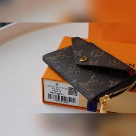 LV Многофункциональный чехол для карт с молнией и кошельком для м