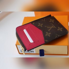 LV Многофункциональный чехол для карт с молнией и кошельком для м