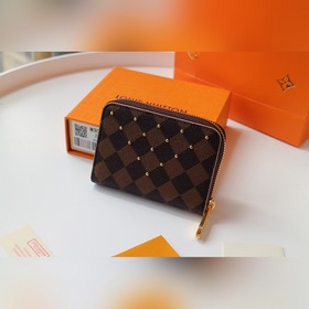 LV ZIPPY Кошелек на молнии Артикул： N60250 Заклепки с узором D
