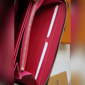 LV Рождественская коллекция Новинка ZIPPY Кошелек на молнии Арт