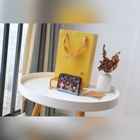 LV Рождественская коллекция Новинка ZIPPY Кошелек на молнии Арт