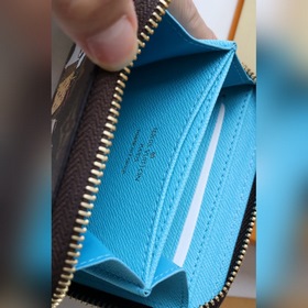 LV Рождественская коллекция Новинка ZIPPY Кошелек на молнии Арт