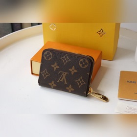 LV Рождественская коллекция Новинка ZIPPY Кошелек на молнии Арт