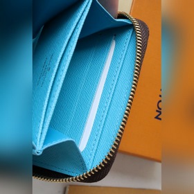 LV Рождественская коллекция Новинка ZIPPY Кошелек на молнии Арт