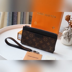 LV Кошелек на молнии Кошелек Модель： N60379 В честь традиций пут
