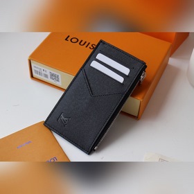 LV Новый кошелек с застежкой-монетодержателем Артикул： M64038 