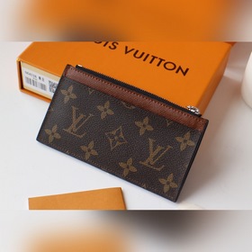 LV Новый кошелек с застежкой-монетодержателем Артикул： M64038 