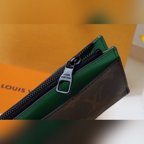 LV Модель 81627 Карман для карт с застежкой-молнией Держитель дл