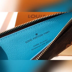 LV Артикул： M81256 Карман для карт с застежкой-молнией Серия il