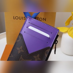 LV Артикул： 81627 Карман для карт на молнии Кошелек Этот держате