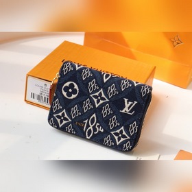 LV Артикул： M69997 Синий кошелек ZIPPY В сезоне осень-зима 2020 