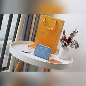 LV Артикул： M80408 Специальная версия кошелька на молнии Изготов