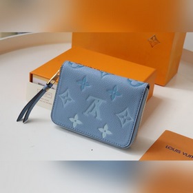 LV Артикул： M80408 Специальная версия кошелька на молнии Изготов