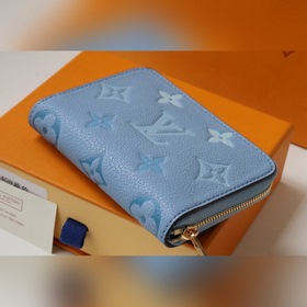LV Артикул： M80408 Специальная версия кошелька на молнии Изготов