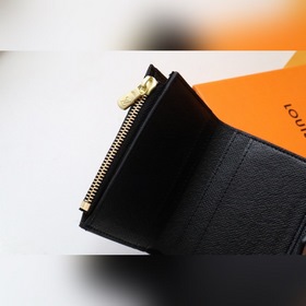 LV Модель： M80725 Желтый цветок Новый кошелек двухцветный Компак