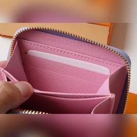 LV Артикул： M81388 Специальная версия кошелька на молнии Изготов