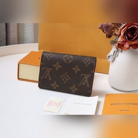 LV Кошелек для мелочи Артикул： M62361 Золотая застежка Компакт