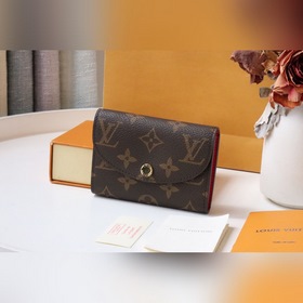 LV Кошелек для мелочи Артикул： M62361 Золотая застежка Компакт