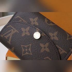 LV Кошелек для мелочи Артикул： M62361 Золотая застежка Компакт