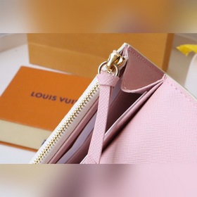 LV Кошелек для мелочи Артикул： M62361 Золотая застежка Компакт