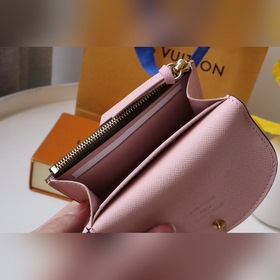LV Кошелек для мелочи Артикул： M62361 Золотая застежка Компакт
