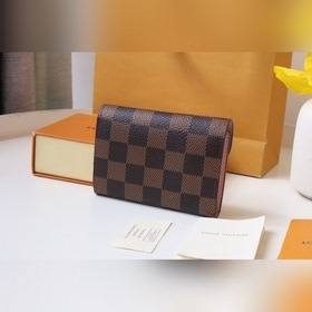 LV Кошелек для мелочи Артикул： M62361 Золотая застежка Компакт