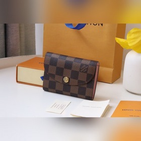 LV Кошелек для мелочи Артикул： M62361 Золотая застежка Компакт