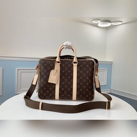 LV Модель N43423 Dandy портфель Эта сумка Dandy для документов, т