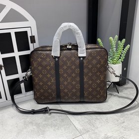 LV Porte-Documents Voyage, маленькая сумка для документов Грубая