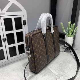 LV Porte-Documents Voyage, маленькая сумка для документов Грубая 