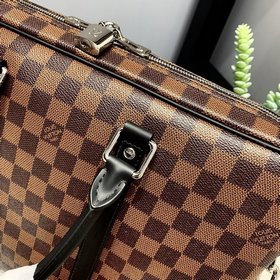 LV Porte-Documents Voyage, маленькая сумка для документов Грубая