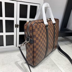 LV Porte-Documents Voyage, маленькая сумка для документов Грубая 