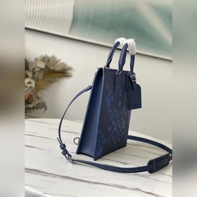 LV Модель： M57843 Sac Plat Zippé Портфель Зернистая кожа подчерк
