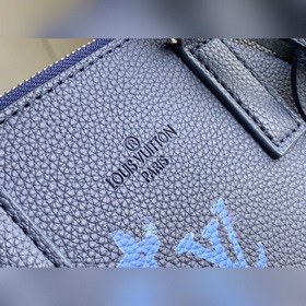LV Модель： M57843 Sac Plat Zippé Портфель Зернистая кожа подчерк