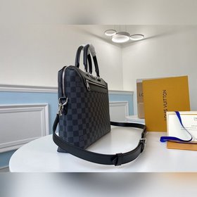 LV Модель N48260 Porte-Documents Jour Портфель Изготовлен из лег