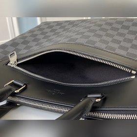 LV Модель N48260 Porte-Documents Jour Портфель Изготовлен из лег