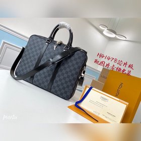 LV Porte-Documents Voyage, небольшой портфель, модель N41478 Гру