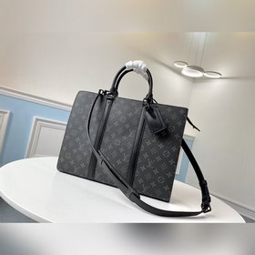 LV Модель M45265 Sac Plat Horizontal Zippé Портфель Изготовлена и