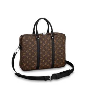 LV Monogram Macassar сумка из парусины Размеры： 35,0 x 27,0 x 6,0