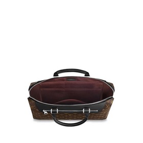 LV Натуральная кожа на отделке Изысканный портфель Подробные хара