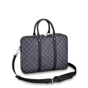 LV Damier Graphite чемодан из канваса с графитовым узором Подробн